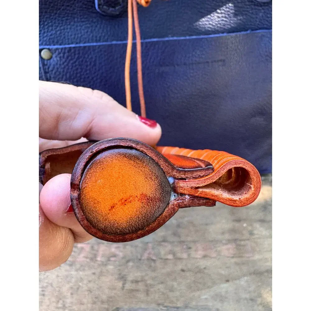 Genuine Leather Horse Bag Charm Western Purse Charm Horses Western Style